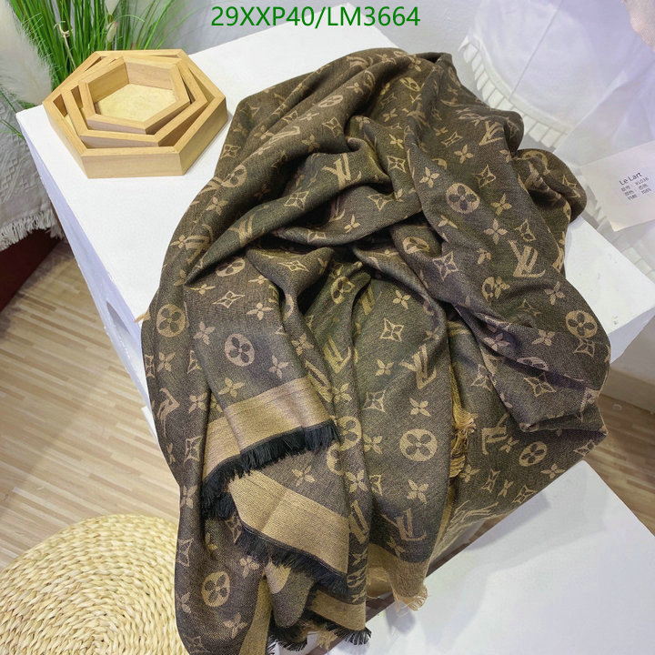 YUPOO-Louis Vuitton fashion women's scarf LV Code: LM3664 $: 29USD