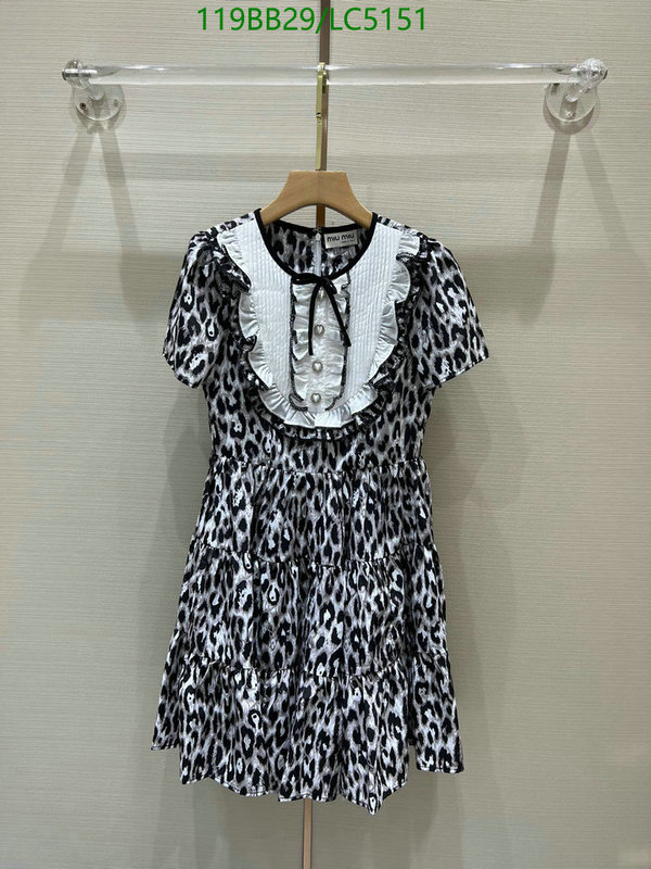 YUPOO-Miu Miu Fashion Clothing Code: LC5151 $: 119USD