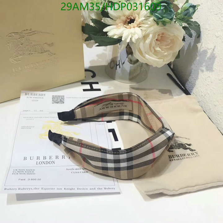 YUPOO-Burberry Headband Code: HDP031609