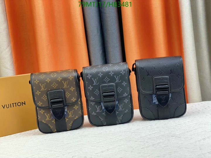 YUPOO-Louis Vuitton Quality AAAA+ Replica Bags LV Code: HB3481