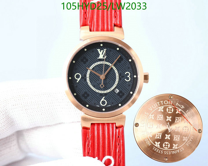 YUPOO-Louis Vuitton watch LV Code: LW2033