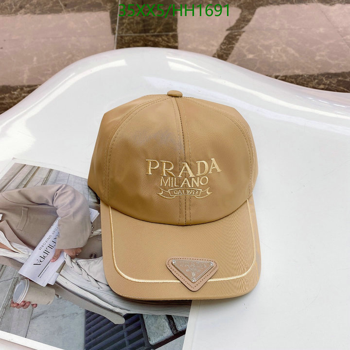 YUPOO-Prada1:1 Replica hat (cap) Code: HH1691