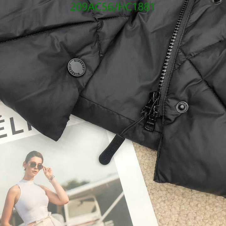 YUPOO-Burberry High Quality Woman's Replicas Down jacket Code: HC1881