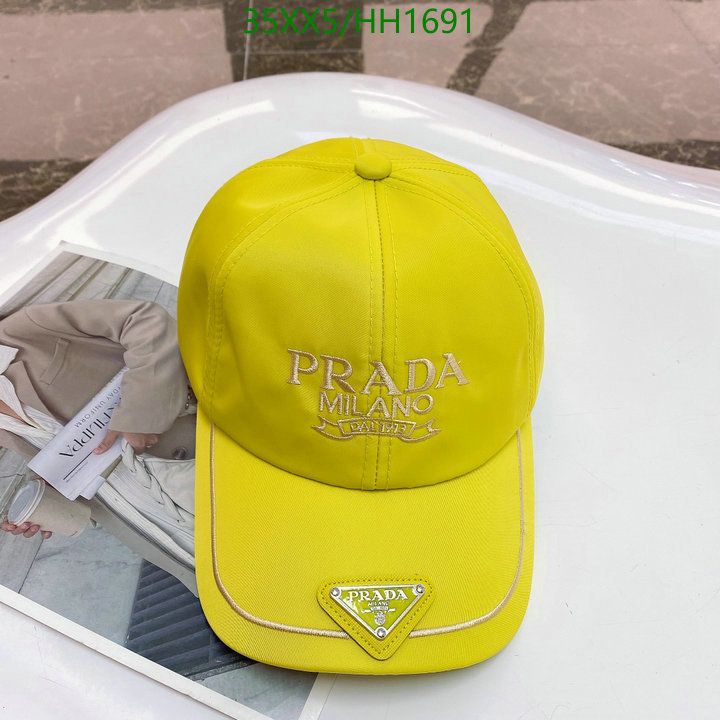 YUPOO-Prada1:1 Replica hat (cap) Code: HH1691