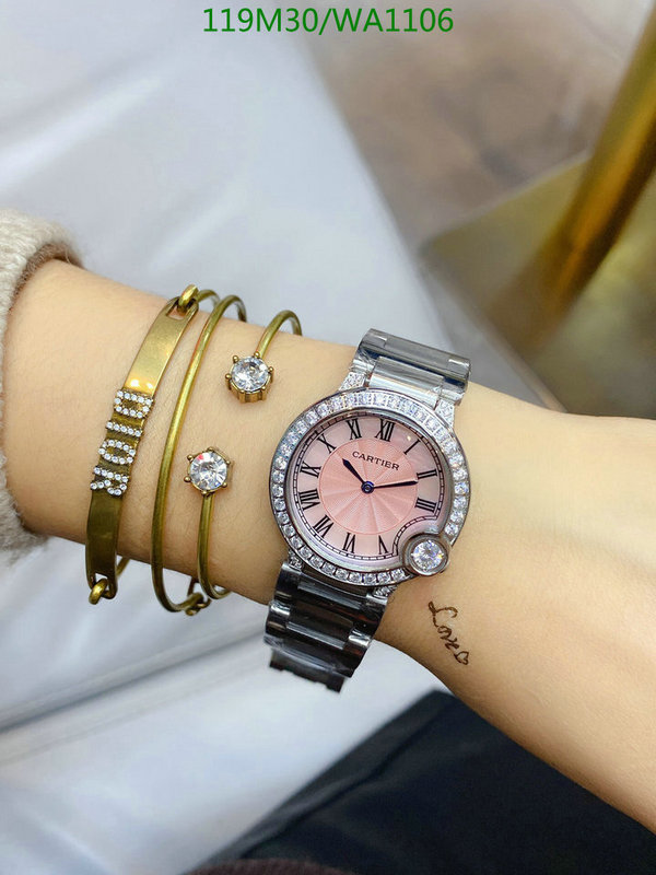 YUPOO-Cartier fashion watch Code: WA1106