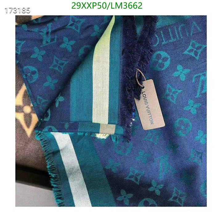 YUPOO-Louis Vuitton fashion women's scarf LV Code: LM3662 $: 29USD