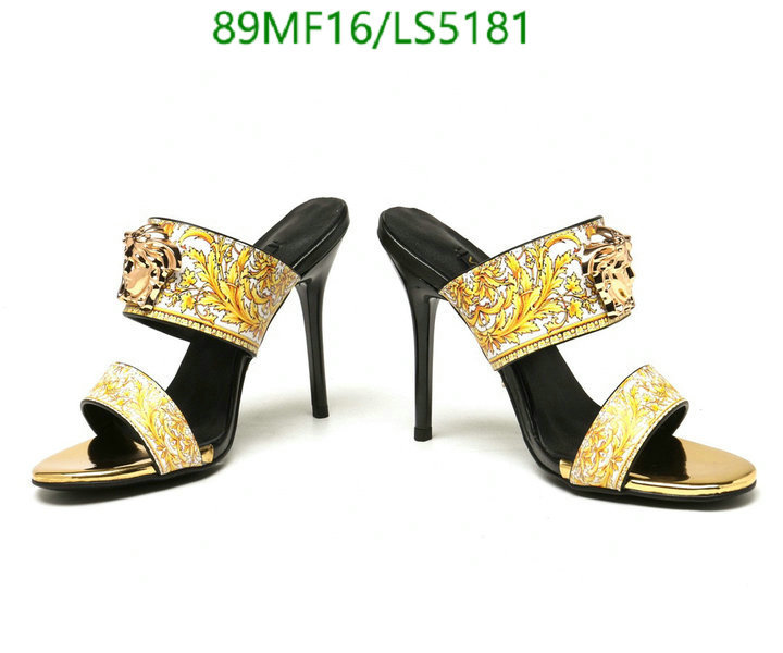 YUPOO-Versace fashion women's shoes Code: LS5181 $: 89USD