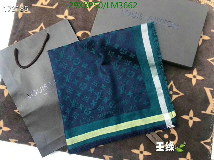 YUPOO-Louis Vuitton fashion women's scarf LV Code: LM3662 $: 29USD