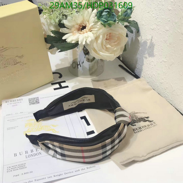 YUPOO-Burberry Headband Code: HDP031609