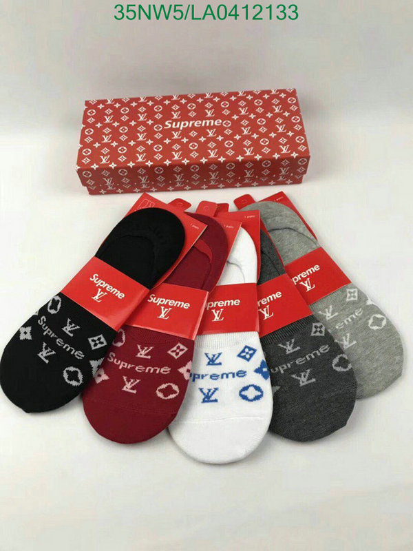 YUPOO-Louis Vuitton Boat socks Sock LV Code:LA0412133