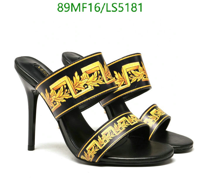 YUPOO-Versace fashion women's shoes Code: LS5181 $: 89USD