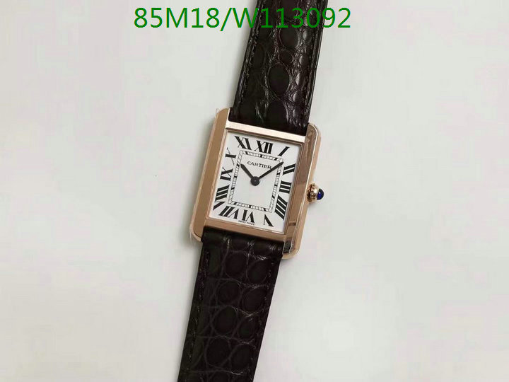YUPOO-Cartier fashion watch Code: W113092