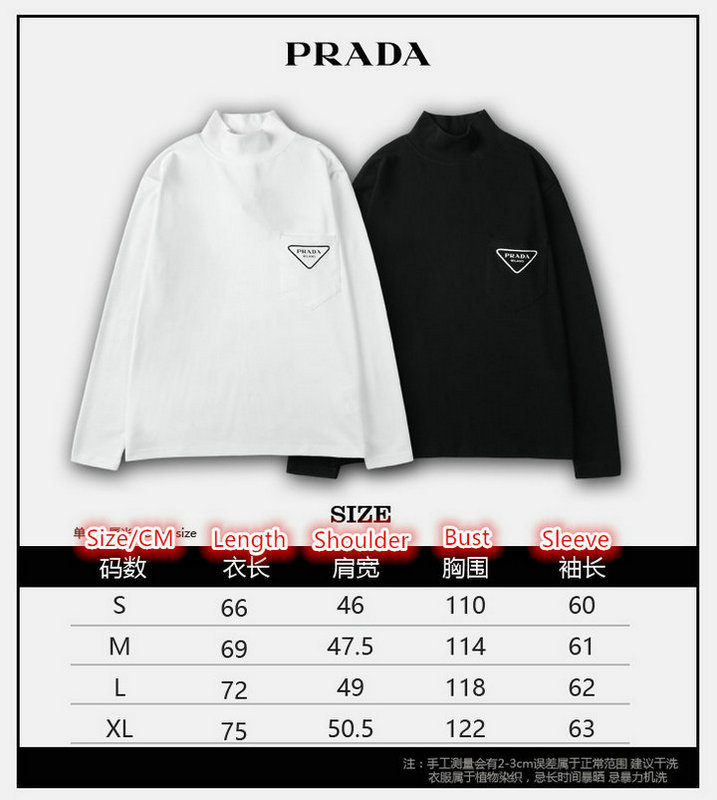 YUPOO-Prada Unisex Clothing Code: LC2762 $: 65USD
