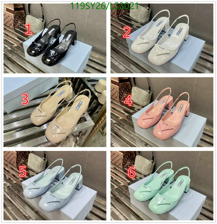 YUPOO-Prada women's shoes Code: LS3021 $: 119UD