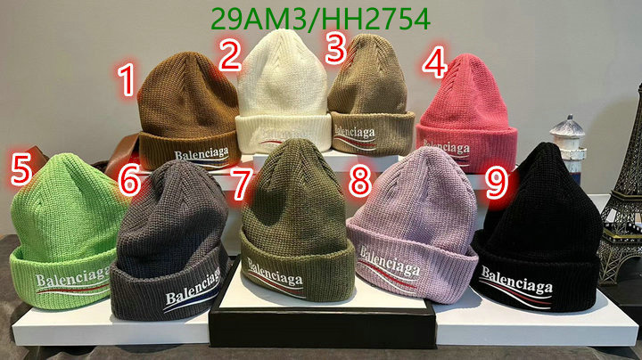 YUPOO-Balenciaga fashion replica Cap (Hat) Code: HH2754