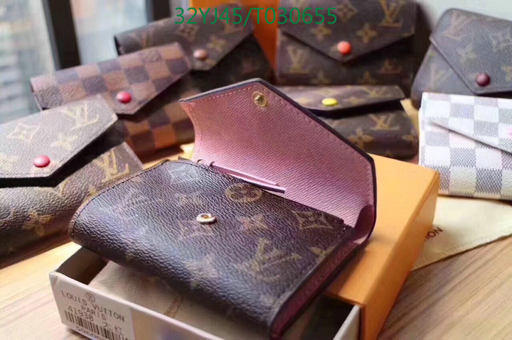 YUPOO-Louis Vuitton Wallet LV Code:T030655