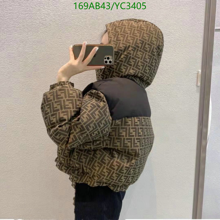 YUPOO-Fendi Women's Down jacket Code: YC3405 $: 169UD