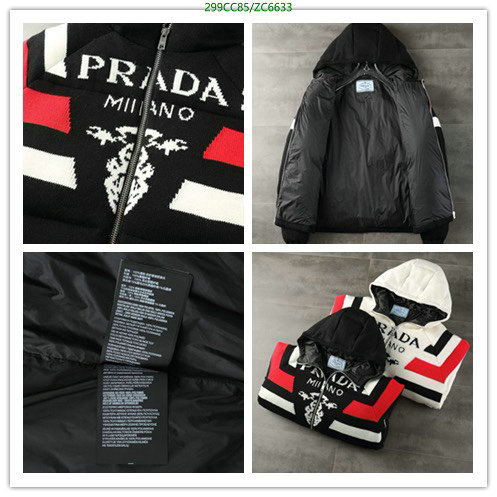 YUPOO-Prada Top quality replica Down Jacket Code: ZC6633