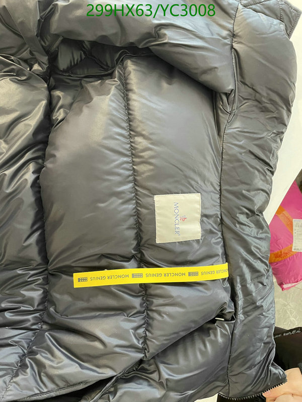 YUPOO-Moncler Men and Women Down jacket Code: YC3008 $: 299USD