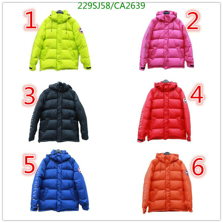 YUPOO-Canada Goose Down Jacket Code: CA2639