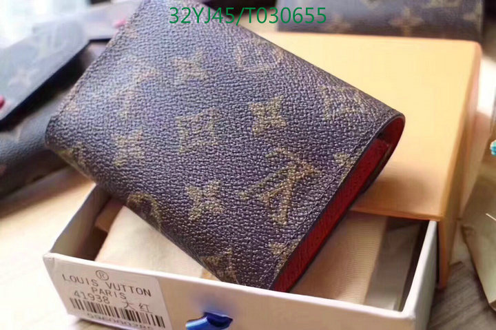 YUPOO-Louis Vuitton Wallet LV Code:T030655