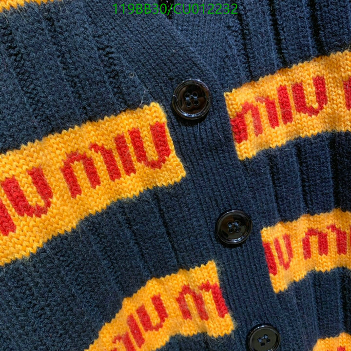 YUPOO-MiuMiu Jacket Code: CU012232