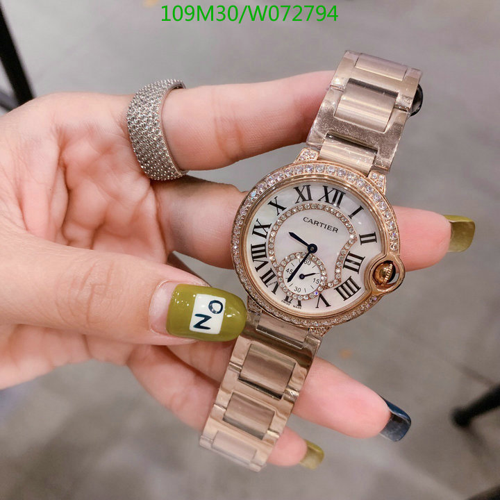 YUPOO-Cartier fashion watch Code: W072794