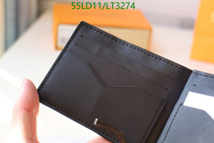 YUPOO-Louis Vuitton Fashion Wallet LV Code: LT3274 $: 55USD