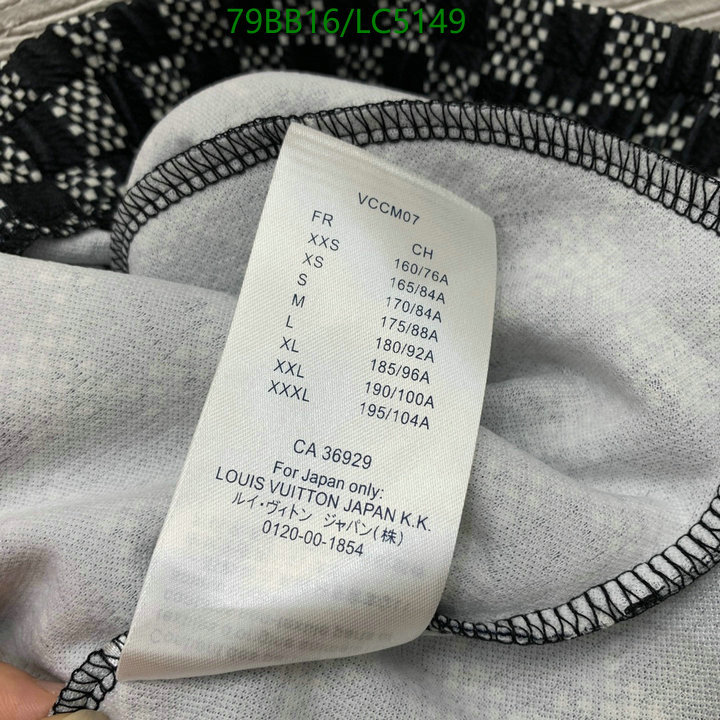 YUPOO-Louis Vuitton Fashion clothing LV Code: LC5149 $:79USD