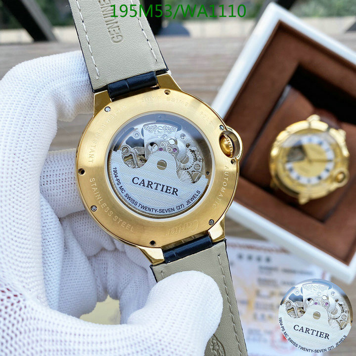 YUPOO-Cartier fashion watch Code: WA1110