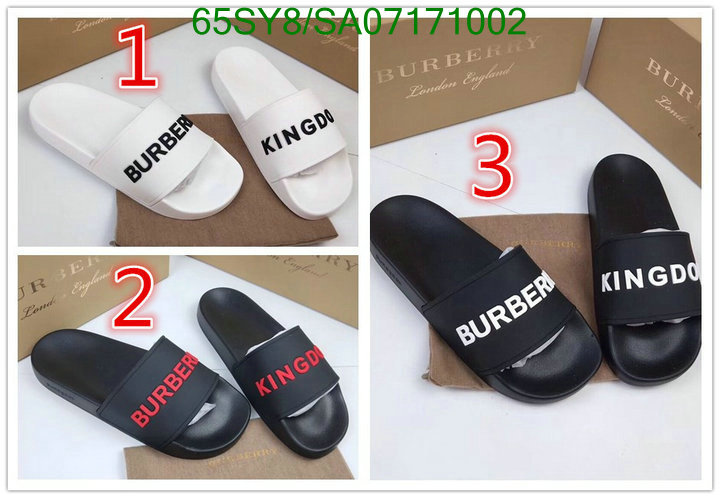 YUPOO-Burberry Men And Women ShoesCode:SA07171002