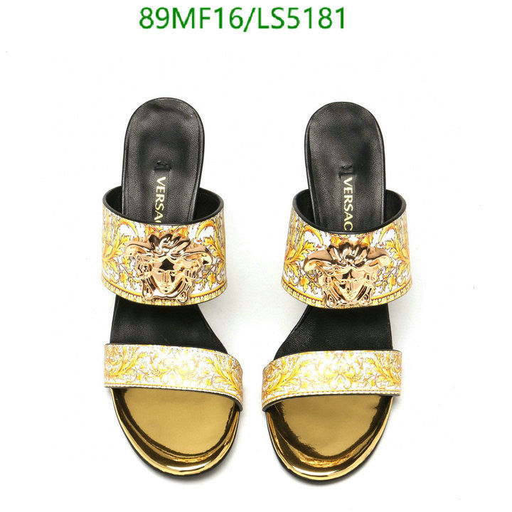 YUPOO-Versace fashion women's shoes Code: LS5181 $: 89USD