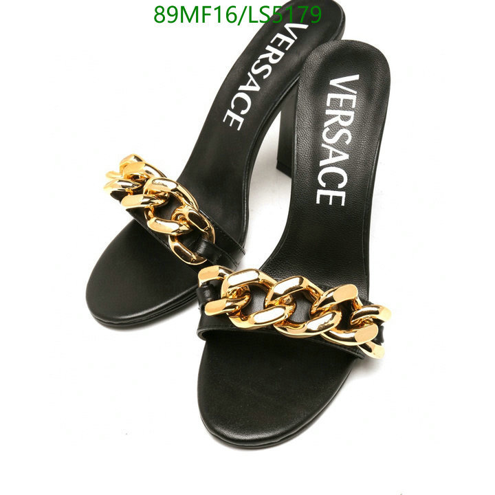 YUPOO-Versace fashion women's shoes Code: LS5179 $: 89USD