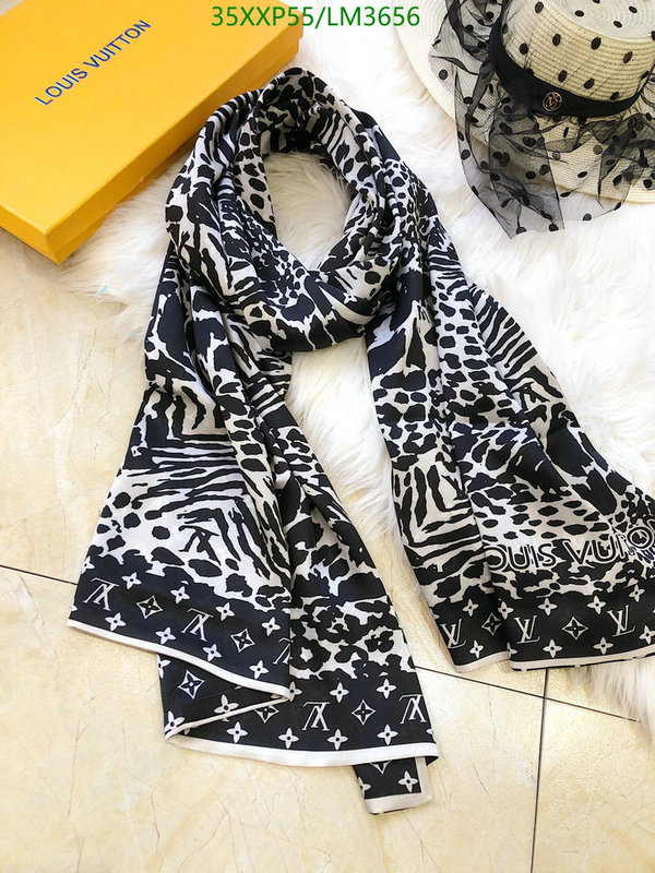 YUPOO-Louis Vuitton fashion women's scarf LV Code: LM3656 $: 35USD