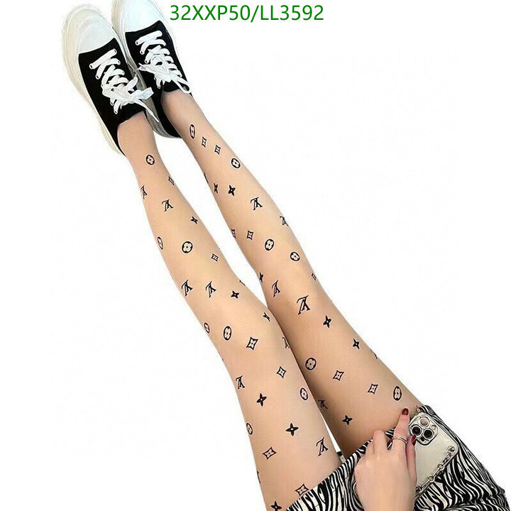 YUPOO-Louis Vuitton Sock New Pantyhose/Stockings LV Code: LL3592 $: 32USD