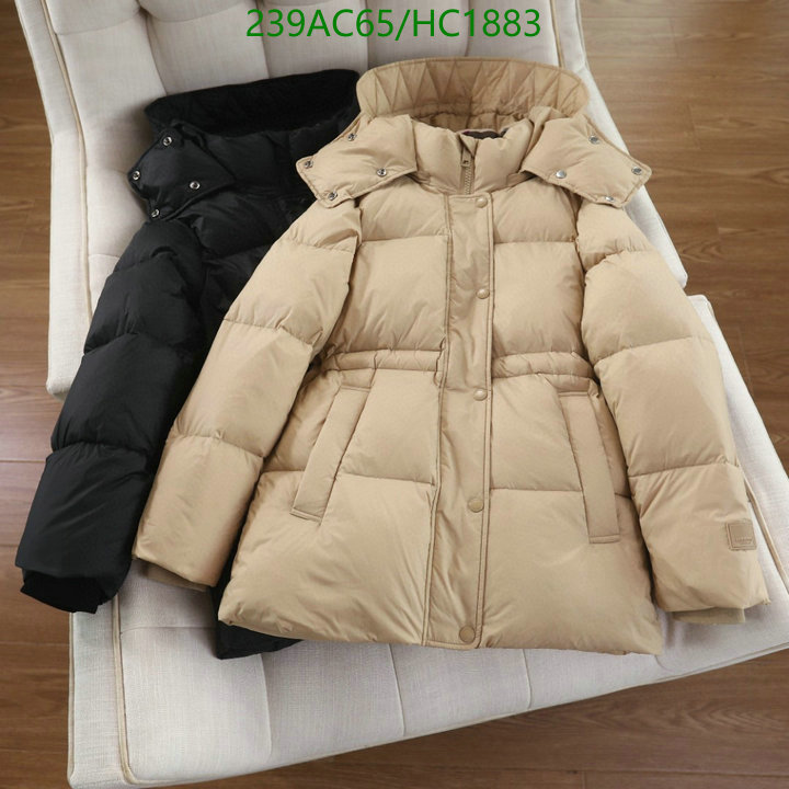 YUPOO-Burberry High Quality Woman's Replicas Down jacket Code: HC1883