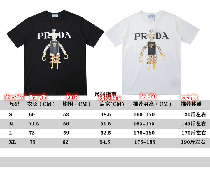 YUPOO-Prada Unisex Clothing Code: LC2761 $: 65USD