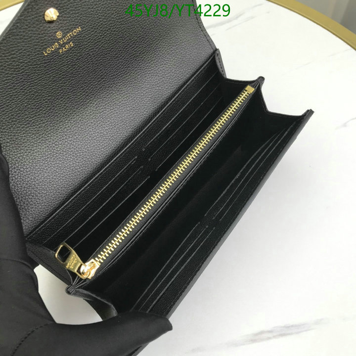 YUPOO-Louis Vuitton Fashion Wallet LV Code: YT4229 $: 45USD