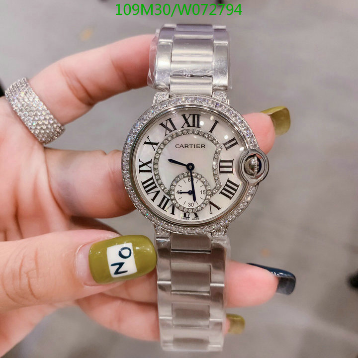 YUPOO-Cartier fashion watch Code: W072794