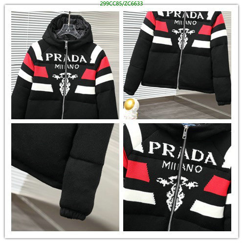 YUPOO-Prada Top quality replica Down Jacket Code: ZC6633