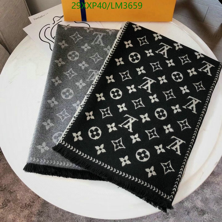 YUPOO-Louis Vuitton fashion women's scarf LV Code: LM3659 $: 29USD
