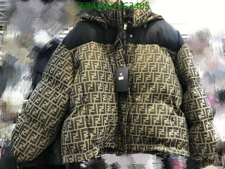 YUPOO-Fendi Women's Down jacket Code: YC3405 $: 169UD