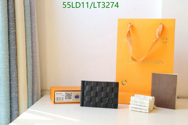 YUPOO-Louis Vuitton Fashion Wallet LV Code: LT3274 $: 55USD