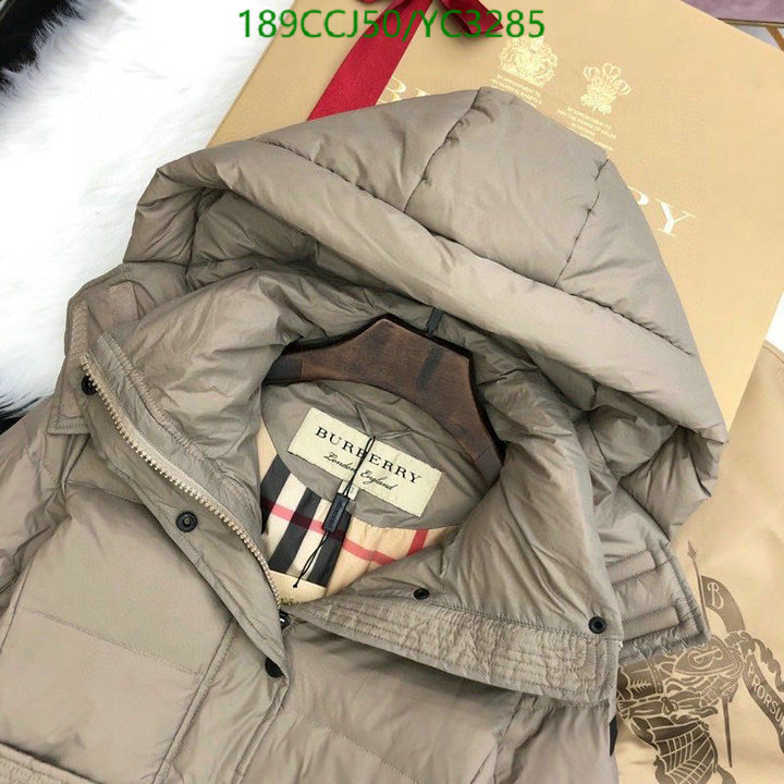 YUPOO-Burberry Down jacket Women's Code: YC3285 $: 189USD