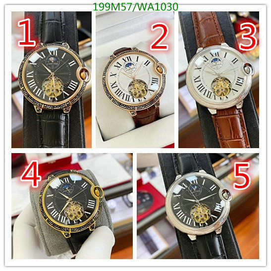 YUPOO-Cartier fashion watch Code: WA1030