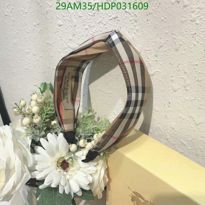 YUPOO-Burberry Headband Code: HDP031609