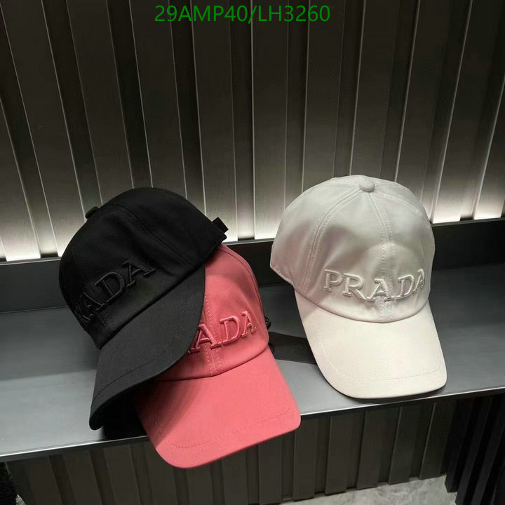 YUPOO-Prada Fashion Cap (Hat) Code: LH3260 $: 29USD