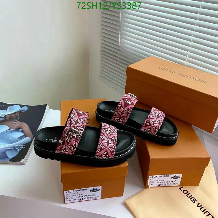 YUPOO-Louis Vuitton women's shoes LV Code: YS3387 $: 72UD