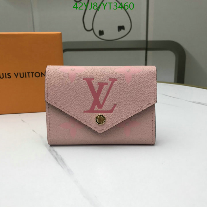 YUPOO-Louis Vuitton Wallet LV Code: YT3460 $: 42USD