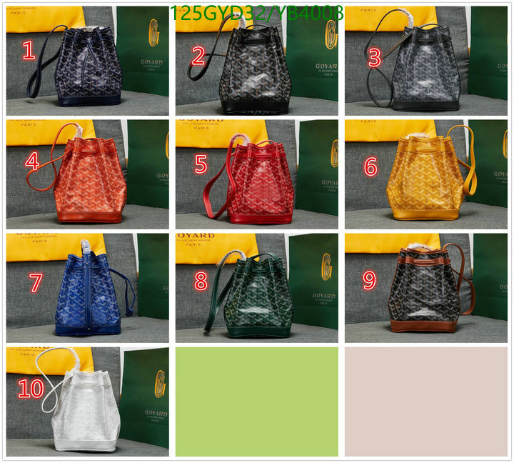 YUPOO-Goyard bag Code: YB4008 $: 125USD